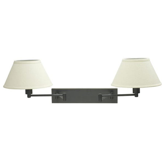Home Office Pharmacy Swing Arm Wall Swing Lamp - WS14-2-91 - Oil Rubbed Bronze by House of Troy
