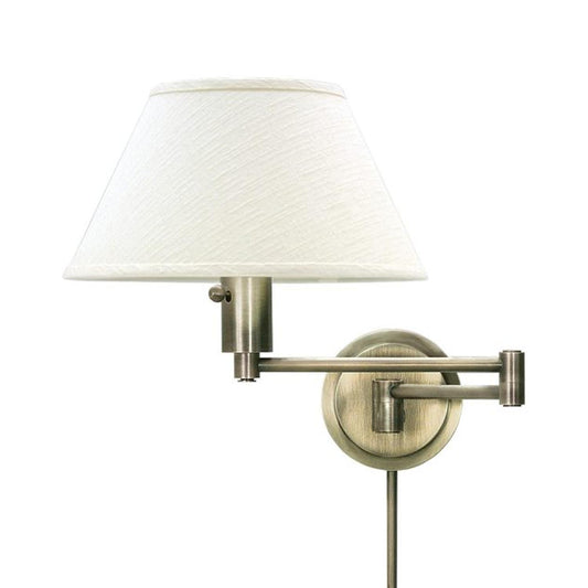 Home Office Swing Arm Wall Swing Lamp - WS14-71 - Antique Brass by House of Troy