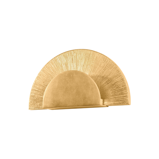 Homecrest Wall Sconce - Vintage Gold Leaf by Hudson Valley Lighting