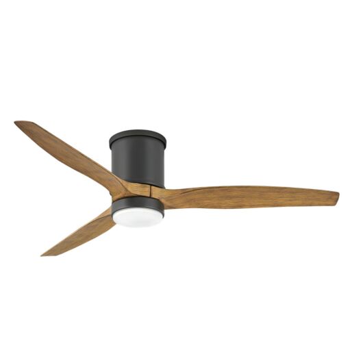 Hover Flush 52" LED Smart Fan - Matte Black by Hinkley Lighting