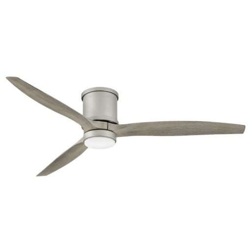 Hover Flush 60" LED Smart Fan - Brushed Nickel by Hinkley Lighting