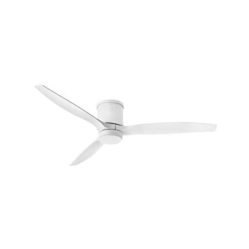Hover Flush 60" LED Smart Fan - Matte White by Hinkley Lighting