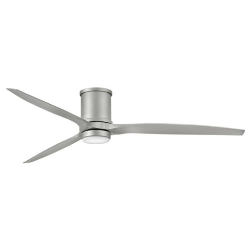 Hover Flush 72" LED Smart Fan - Brushed Nickel by Hinkley Lighting