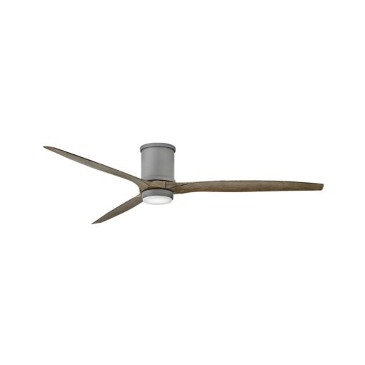 Hover Flush 72" LED Smart Fan - Graphite by Hinkley Lighting