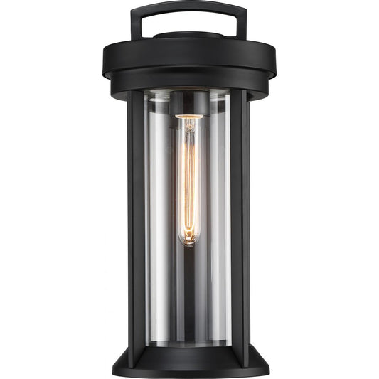Huron - 1 Light Medium Wall Lantern with Clear Glass - Aged Bronze Finish - Satco 60-6501