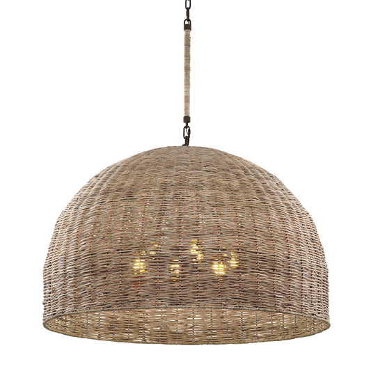 Huxley Chandelier - 6-Light - Textured Bronze - Troy Lighting F6906-TBZ