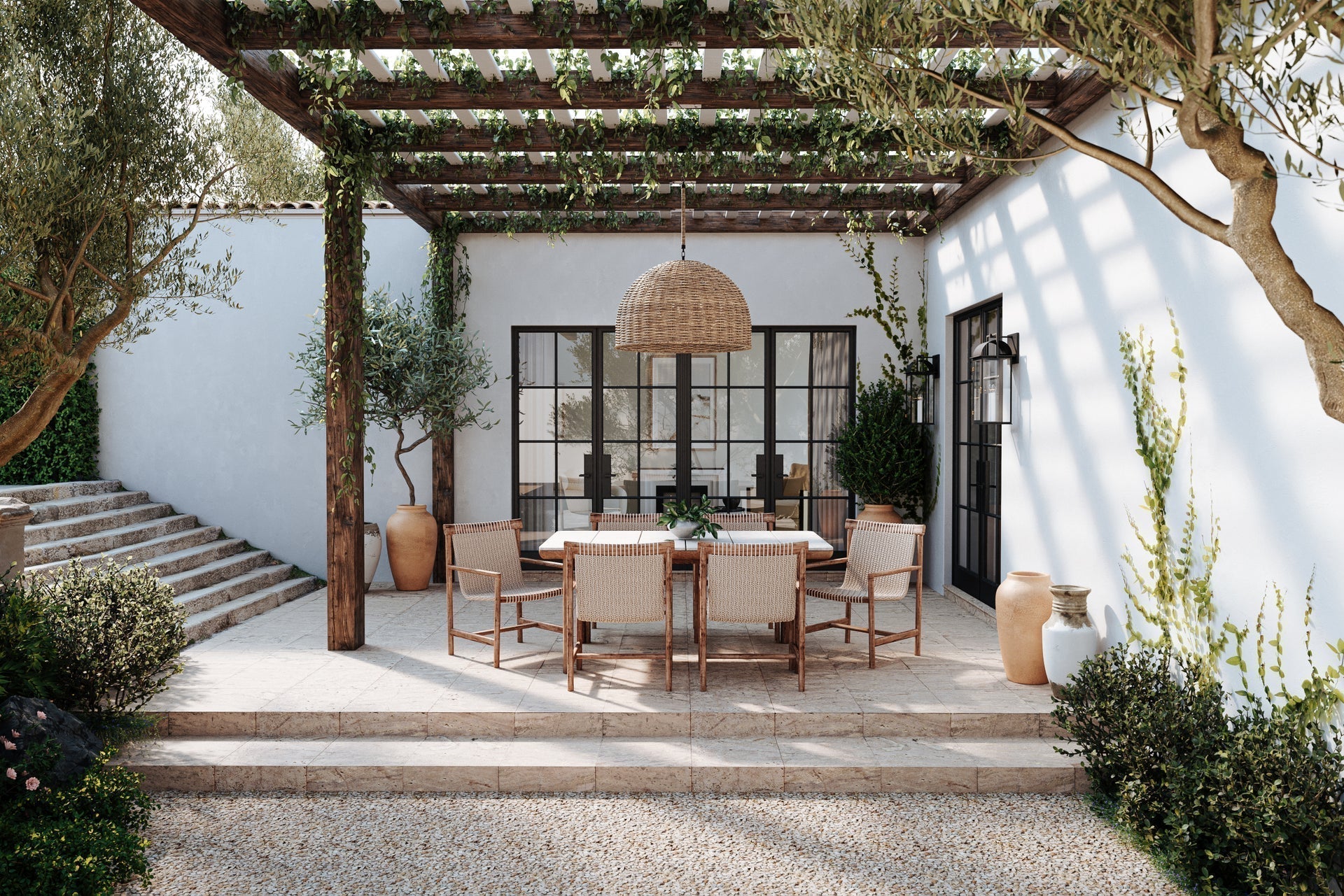 Huxley Large Outdoor Pendant by Troy Lighting