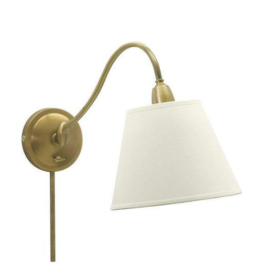 Hyde Park Adjustable Wall Swing Arm Lamp - HP725-WB-WL - Weathered Brass by House of Troy