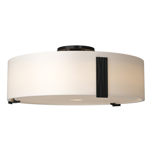 Impressions Large Semi-Flush - Black by Hubbardton Forge