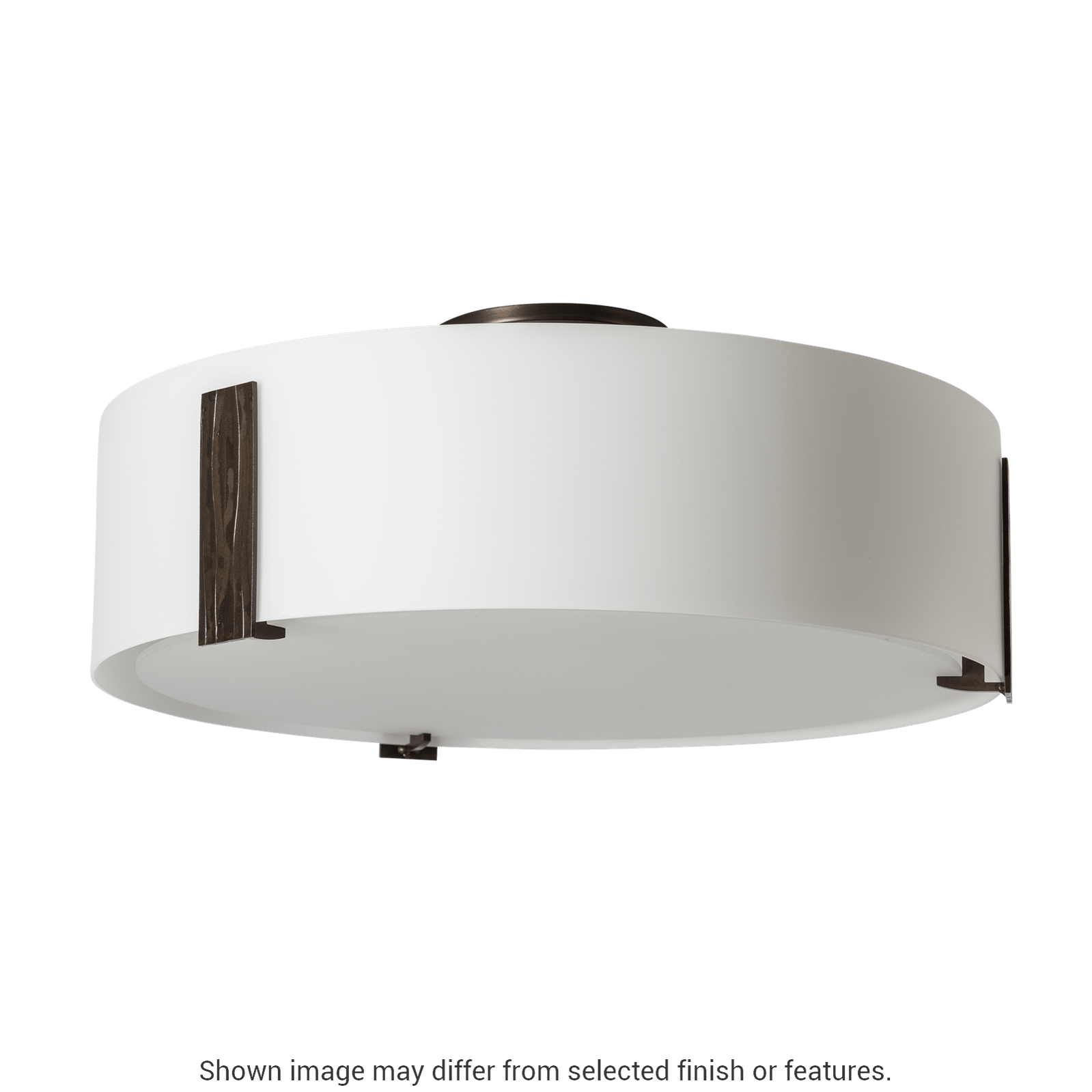 Impressions Large Semi-Flush - White by Hubbardton Forge