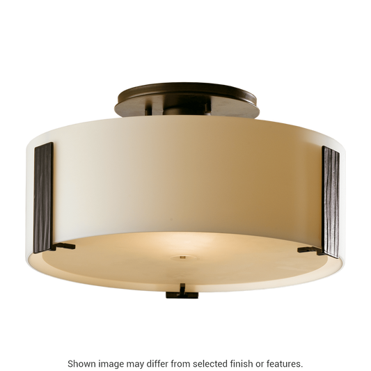 Impressions Semi-Flush - White by Hubbardton Forge