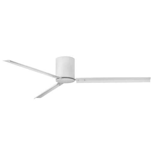 Indy Flush 72" Smart Fan - Matte White by Hinkley Lighting
