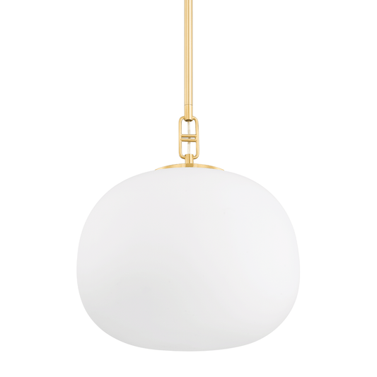 Ingels Large Pendant - Aged Brass by Hudson Valley Lighting