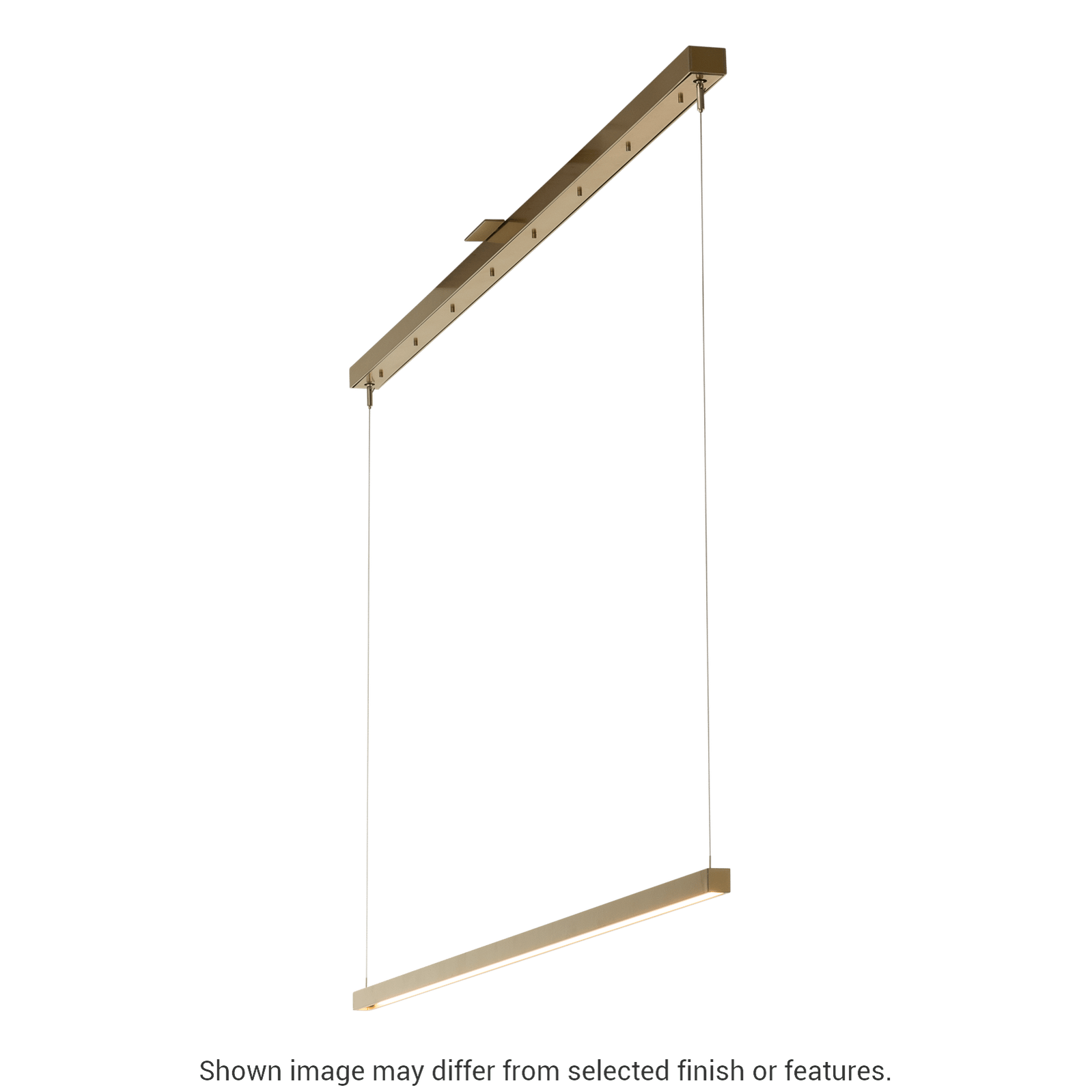 Ingot LED Pendant - White by Hubbardton Forge