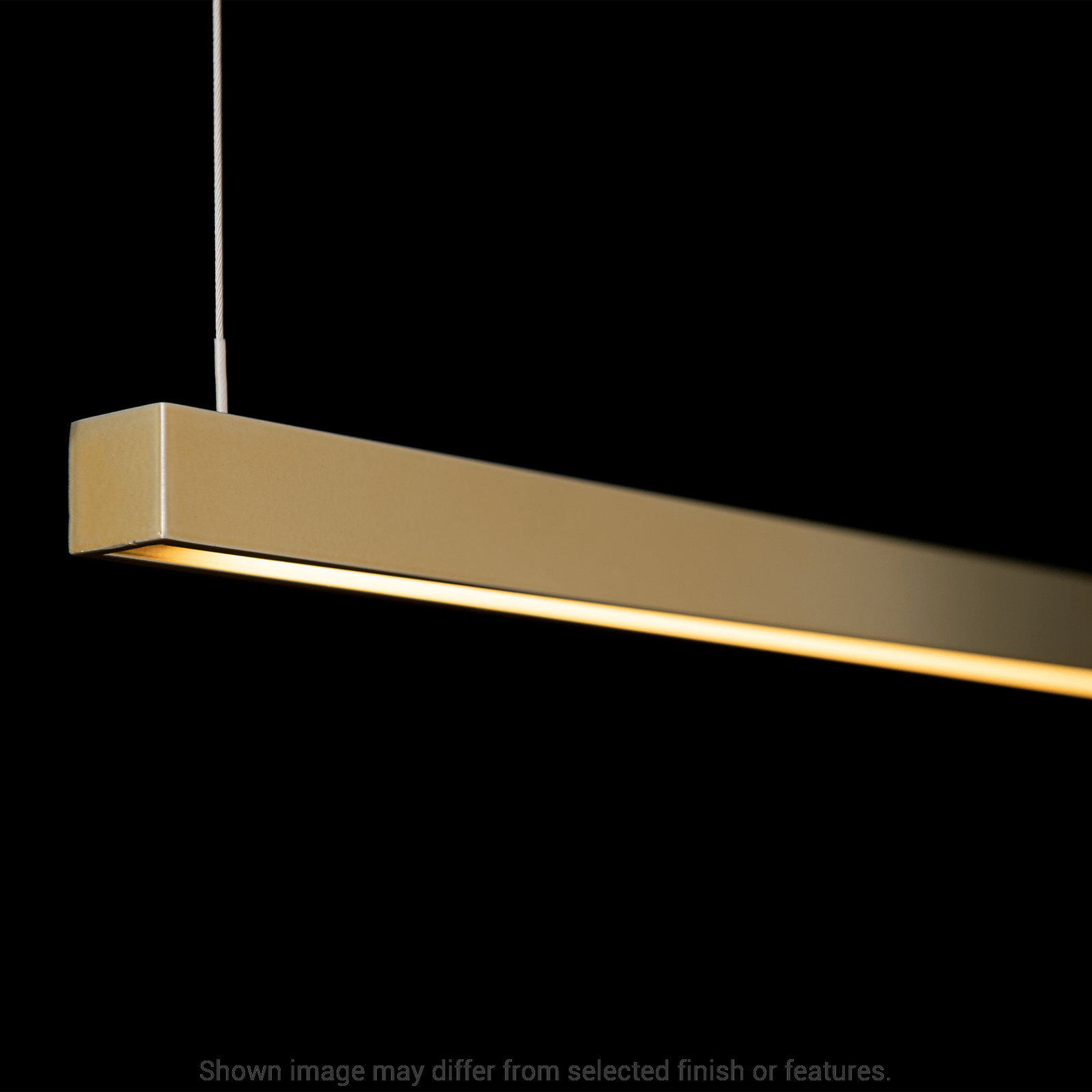 Ingot LED Pendant - White by Hubbardton Forge