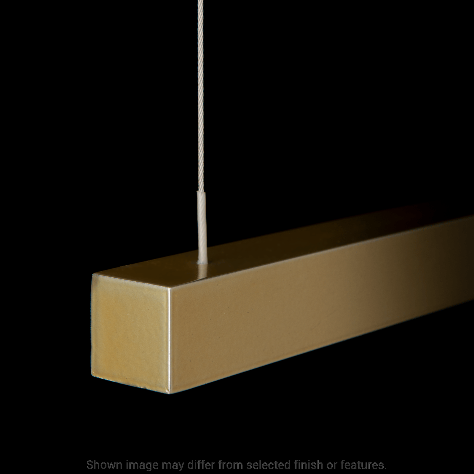 Ingot LED Pendant - White by Hubbardton Forge