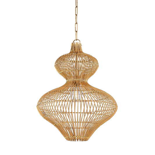 Irvine Pendant - 1-Light - Patina Brass - Troy Lighting F3820-PBR