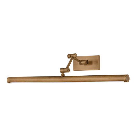 Isaac Picture Light - 1-Light - Patina Brass - Troy Lighting B4204-PBR