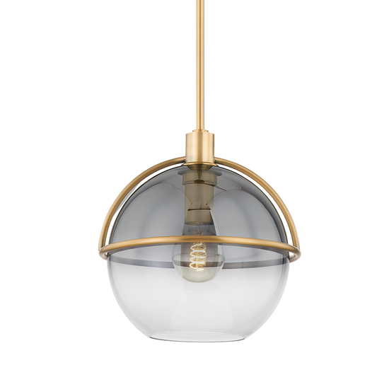 Ivins Pendant - 1-Light - Patina Brass - Troy Lighting F9412-PBR