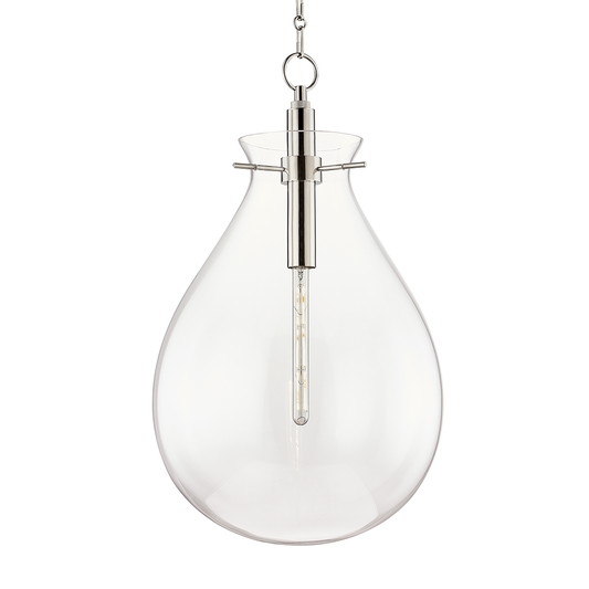 Ivy Large Pendant - Polished Nickel by Hudson Valley Lighting