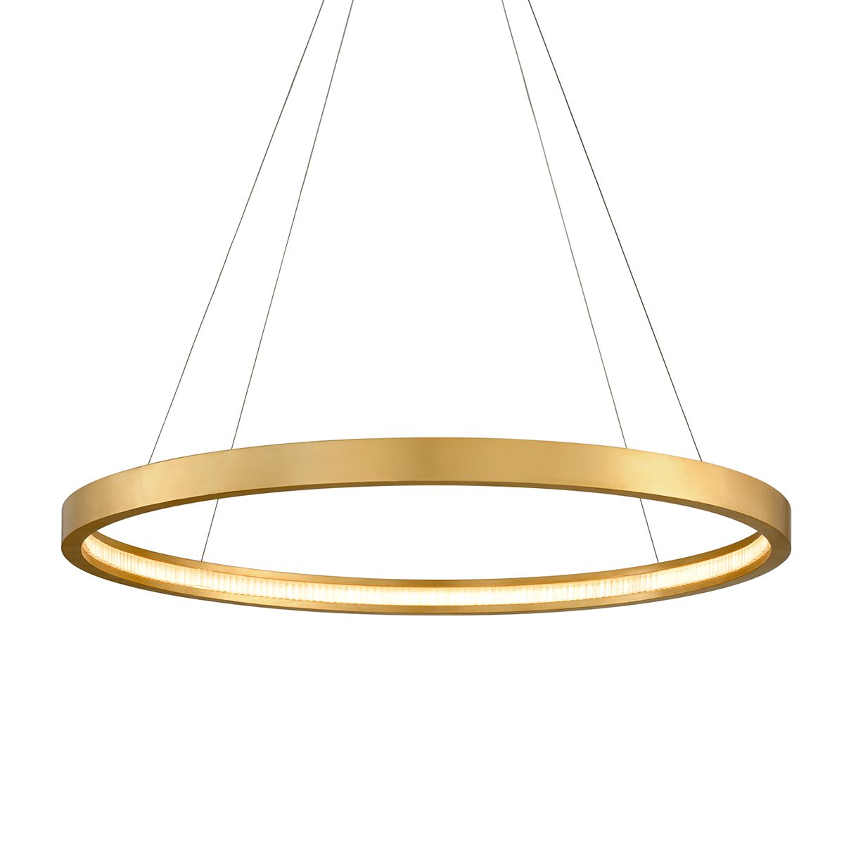 Jasmine Medium LED Ring Chandelier by Corbett Lighting