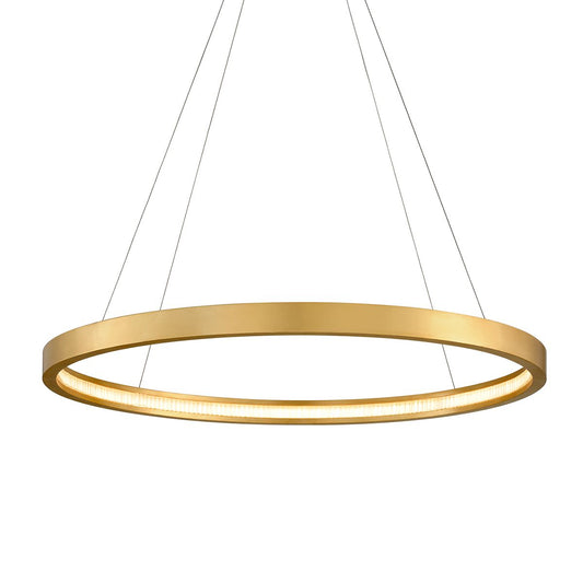 Jasmine Medium LED Ring Chandelier by Corbett Lighting
