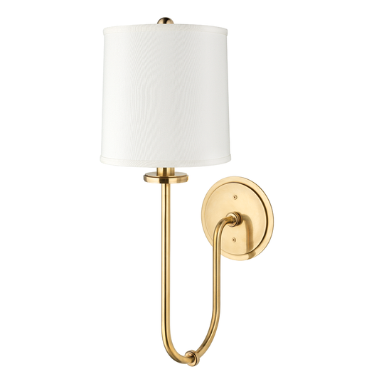Jericho Wall Sconce - Aged Brass by Hudson Valley Lighting