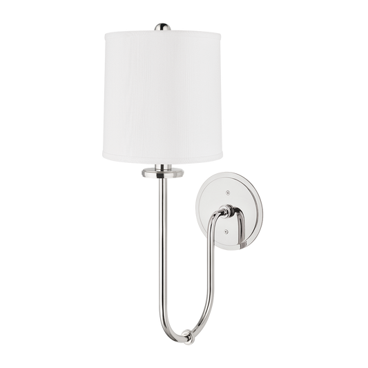 Jericho Wall Sconce - Polished Nickel by Hudson Valley Lighting