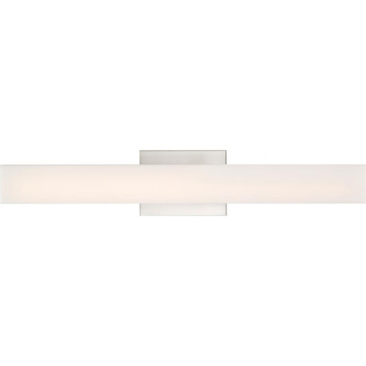 Jess - 25" LED Vanity with White Acrylic - Brushed Nickel Finish - Satco 62-1331