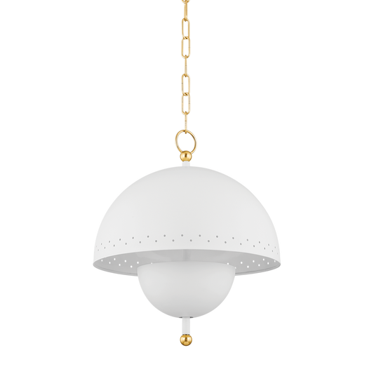 Jojo Pendant - 2-Light - Aged Brass/Soft White - Mitzi H885702-AGB/SWH