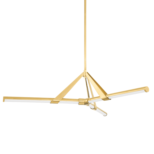 Jonas Chandelier - Aged Brass by Hudson Valley Lighting