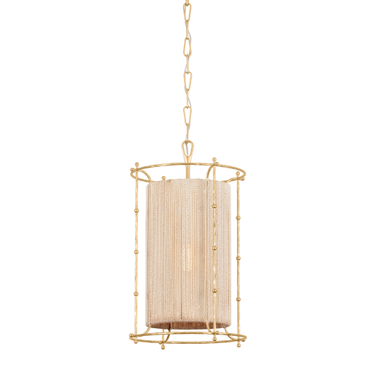 Jones Point Lantern - Vintage Gold Leaf by Hudson Valley Lighting