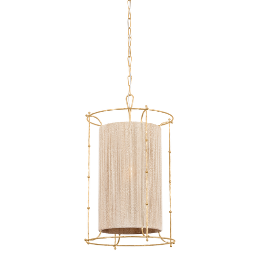 Jones Point Large Lantern - Vintage Gold Leaf by Hudson Valley Lighting