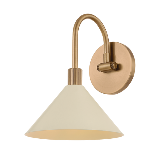 Jovani Bath Sconce - Patina Brass/ Soft Sand - Troy Lighting B1809-PBR/SSD