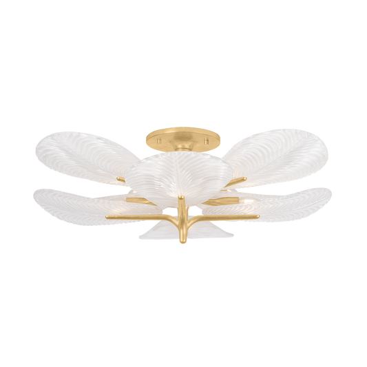 Kamal Large Semi Flush by Corbett Lighting