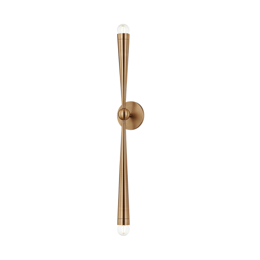 Keanu Wall Sconce - 2-Light - Patina Brass - Troy Lighting B1034-PBR