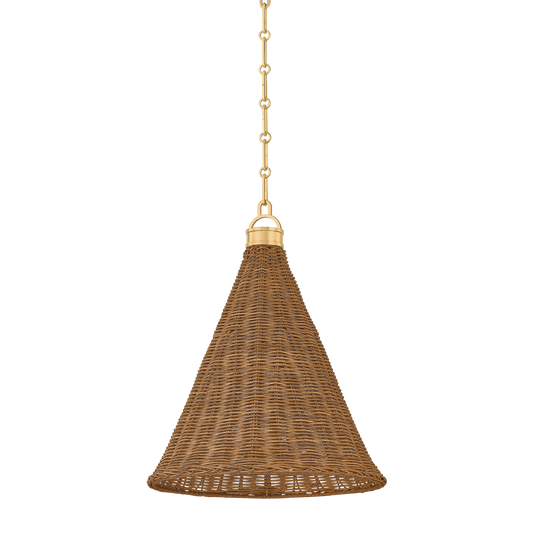 Kensington Large Pendant - Aged Brass by Hudson Valley Lighting