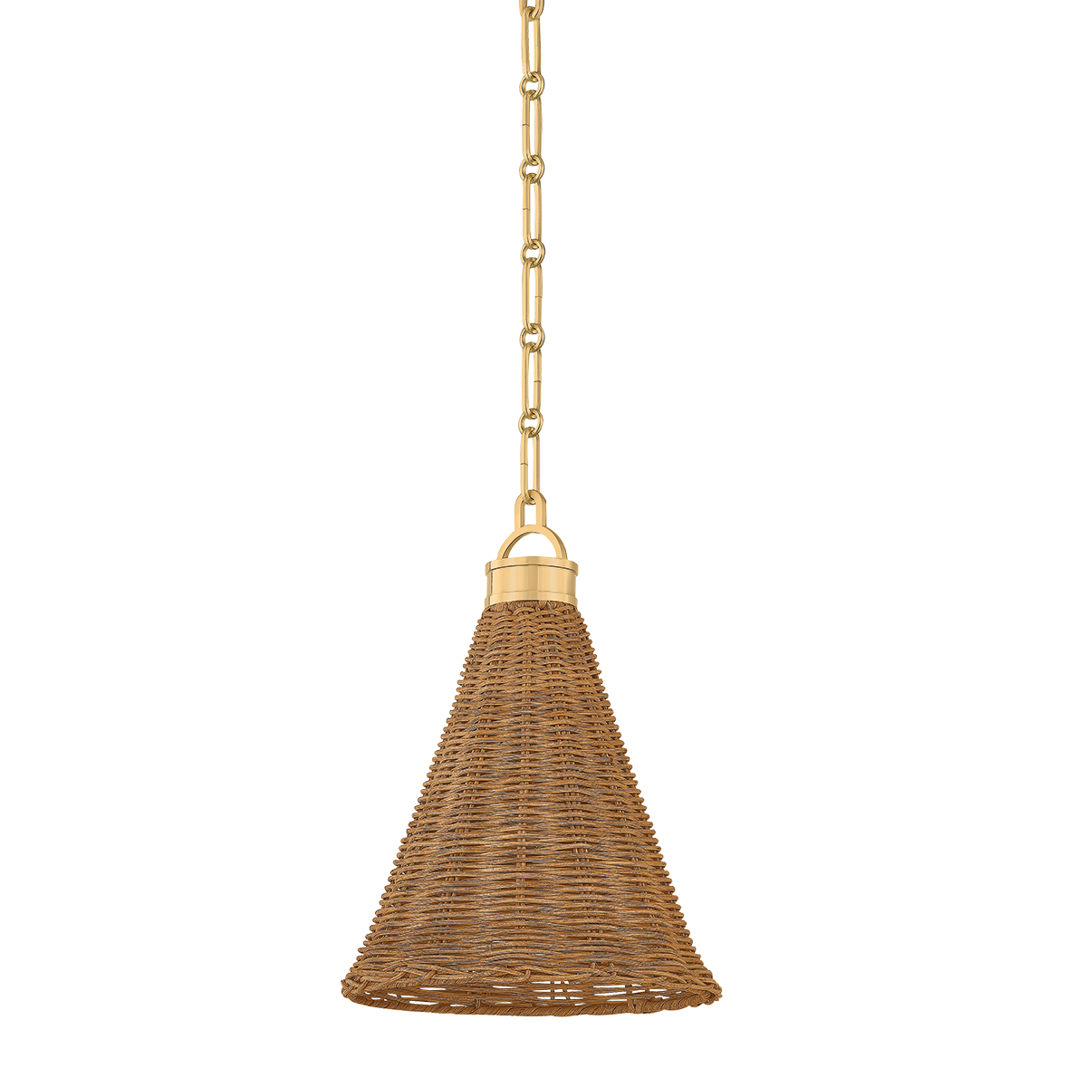 Kensington Pendant - Aged Brass by Hudson Valley Lighting