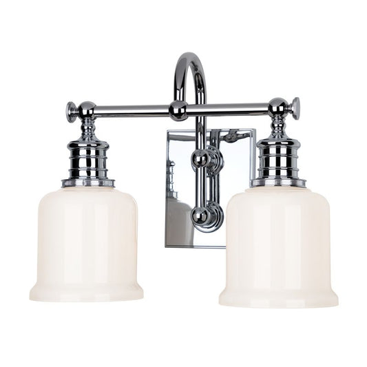 Keswick 2-Light Vanity Light - Polished Chrome by Hudson Valley Lighting