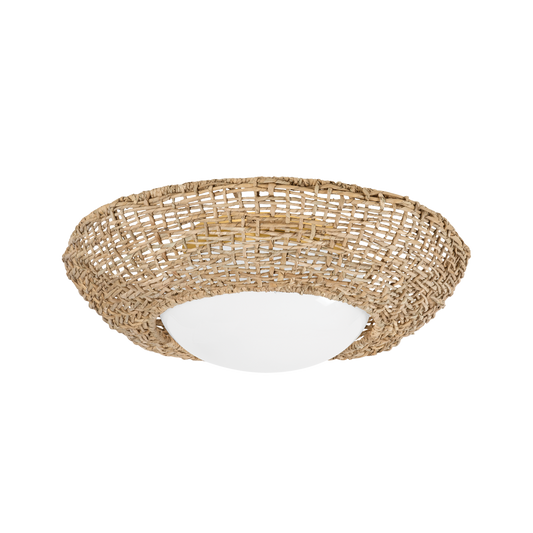 Killington Flush Mount - Vintage Gold Leaf by Hudson Valley Lighting