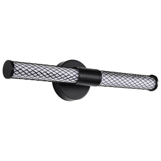 Kingsport - 20 Inch LED Vanity - Matte Black - Acrylic Lens - Satco 62-2131