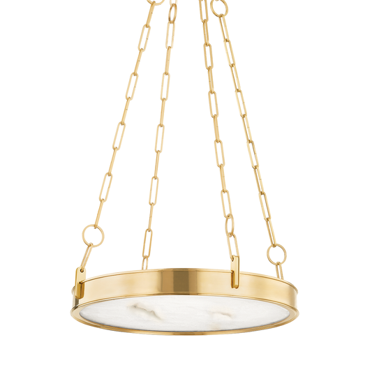 Kirby Chandelier - Aged Brass by Hudson Valley Lighting