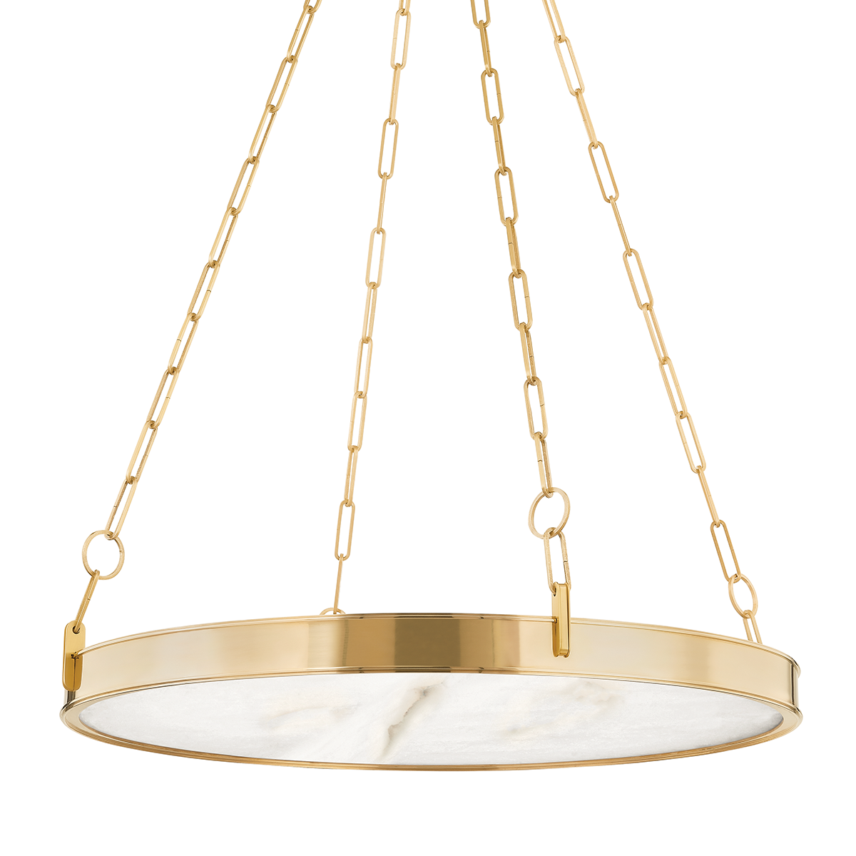 Kirby Large Chandelier - Aged Brass by Hudson Valley Lighting