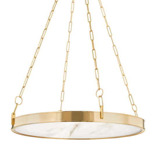 Kirby Large Chandelier - Aged Brass by Hudson Valley Lighting