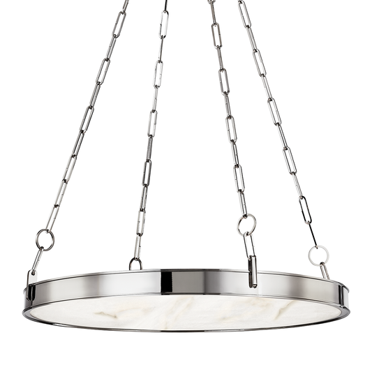 Kirby Large Chandelier - Polished Nickel by Hudson Valley Lighting