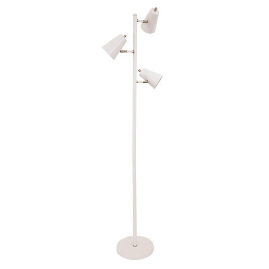 Kirby LED Floor Lamp - K130-WT - White by House of Troy