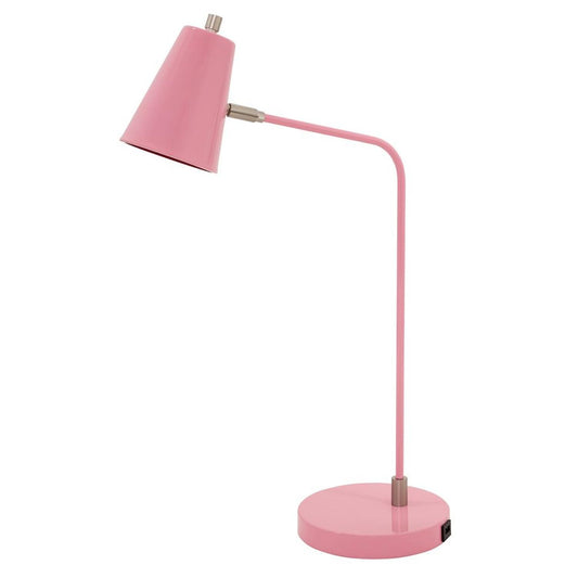 Kirby LED Table Lamp - K150-PK - Pink by House of Troy
