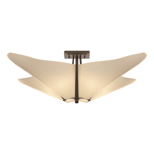 Kirigami Semi-Flush - Bronze by Hubbardton Forge