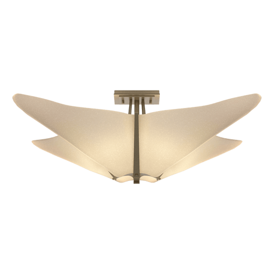 Kirigami Semi-Flush - Soft Gold by Hubbardton Forge
