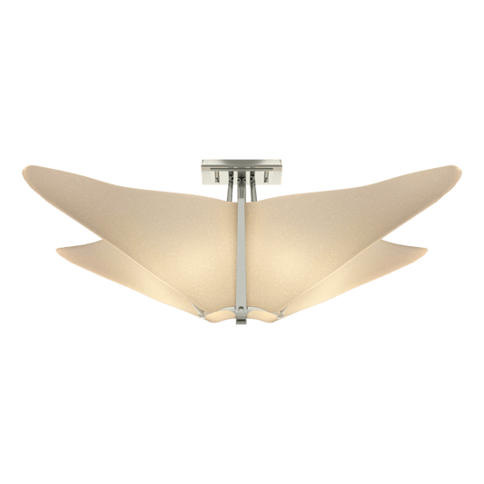 Kirigami Semi-Flush - Sterling by Hubbardton Forge